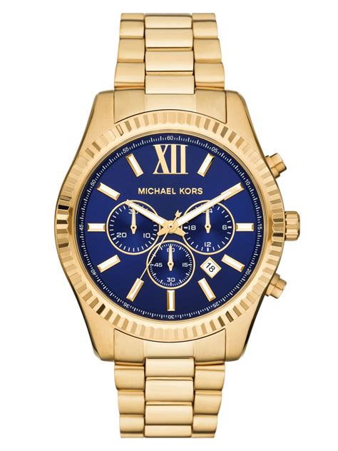 michael kors lexington herrenuhr ersatzglieder bicolor|Michael Kors lexington.